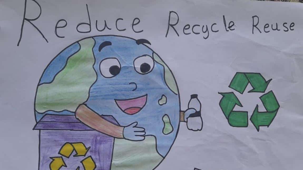 Reduce, Recycle, Reuse e-Twinning Projemizde Sona Geldik